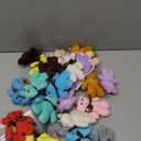 Valentines Gift Cards for Kids, 24 Packs Valentines Plush Bears Toy Stuffed Animal Plush Toys for Kids Girls Boys Valentines Classroom School Exchange Prize Party Favors Gifts