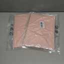 2 x 3 Pack Plastic Light Pink Tablecloths, 54 X 108Inch Disposable Spring Tablecloth Scalloped Mother's Day Table Cloth for Rectangle Tables Table Cover for Easter Baby Shower Bridal Tea Party Wedding