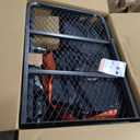 Hitch Mount Cargo Carrier Basket 60"*20"*6"+Waterproof Bag 16 Cubic Feet(58"*19"*24"),and Cargo Net with Attachment Hooks, Ratchet Straps, Hitch Stabilizer. 500 Lbs Capacity, foldable, fit 2" Receiver
