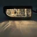WILD BEAR Driving Fog Lights Fit For 1998-2007 Land Cruiser FJ100, Front Bumper Lights Without Switch Harness