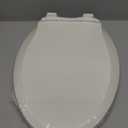 GarveeTech Toilet Seat, Sturdy Elongated Toilet Seat With Soft Close Mechanism - Effortless Installation and Cleaning, Secure Fit for Most Toilets - Classic Biscuit Finish