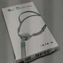 Upgrade Nasal Pillow Under The Nose Silicone Mask Assembly, Replacement Accessory with Headgear, Frame, Tube and 3 x Nasal Pillow