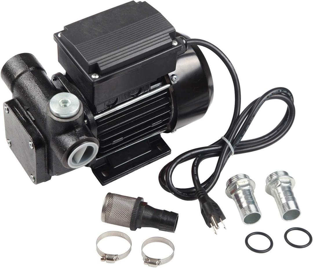 110V AC 20GPM Electric Self-priming Diesel Kerosene Oil Fuel Transfer Extractor Pump