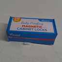 20 Pack Magnetic Cabinet Locks Baby Proofing - Vmaisi Children Proof Cupboard Drawers Latches - Adhesive Easy Installation (Standard)