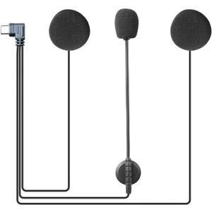 EJEAS Motorcycle Bluetooth Headset Accessory Noise Reduction Earpiece and Microphone, Specially V6PRO Bluetooth Intercom EJEAS Motorcycle Bluetooth Headset Accessory Noise Reduction Earpiece and Microphone, Specially V6PRO Bluetooth Intercom