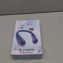 SWEETFULL Portable Neck Fan 360 Cooling Bladeless Personal Fan | No Hair Twisting - 4000mAh USB Rechargeable Wearable Fan for Travel, Birthday Gifts for Men, Women, Mom, and Dad (A5 Pink)