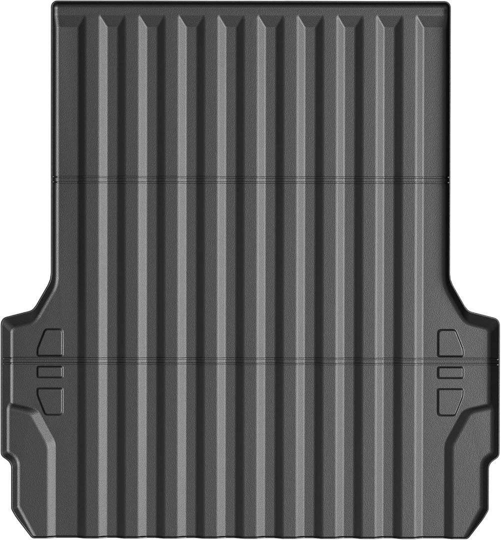 Truck Bed Mat for 2023 2024 2025 Chevrolet Colorado/GMC Canyon Crew Cab 5 Feet(61.7 inches) Bed，All Weather TPE Heavy Duty Pickup Bed Liner Cargo Mat