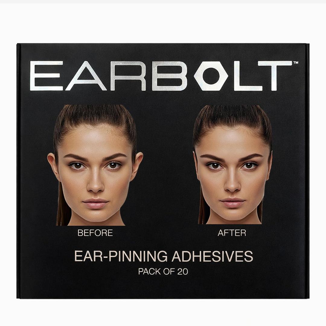 EARBOLT - Ear Pinning Adhesives | Cosmetic Ear Correctors, Pack of 20