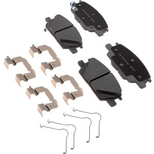 ACDelco Silver 14D1913CHF1 (19431145) Ceramic Front Disc Brake Pad Set