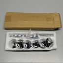 Candlestick Holders Silver, 6 Packs Taper Candle Holder for Candlesticks, Candle Sticks Holder Decor for Home Decor