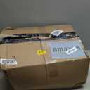 BEDELITE Fall Throw Blanket for Couch - 300GSM Soft & Warm Fluffy Fleece Blanket, Decorative and Giftable Burnt Orange Striped Blankets for Women, Men, 50"x60"