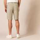 Amazon Essentials Men's Slim-Fit 11" Flat-Front Comfort Stretch Chino Short (29, Tan)