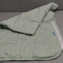 PurComfy Supersoft Baby Blanket, Premium Bamboo Viscose Baby Quilt, Hypoallergenic and Breathable, for Newborns, 33"33" (Sage)