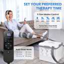 Cold Therapy Machine with Programmable Timer, Ice Machine for Knee After Surgery, Portable Ice Therapy Knee Replacement Recovery System, Ice Therapy Machine with Quiet Pump, Reduces Swelling, White