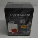 Personal Single Serve Coffee Maker - Quick Brew with Grounds and Tea Bags (Not Compatible with K-Cups), Includes 14oz Travel Mug, One-Touch Operation