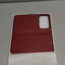 TUCCH Case Wallet for iPhone 17 Pro (6.3") 2025, Stand | RFID Blocking | 4 Card Holders | TPU Shockproof Inner Shell | PU Leather | Magnetic Closure Folio Protective Cover | Dark Red