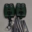 Solar-Powered Ultrasonic Animal Repellent with Motion Sensor, Waterproof Deer Repellent Device with Visual Indicator for Outdoor Yards, Garden, Effective to Repel Deer, Coyotes, Raccoons, and Cats