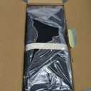 Shilucheng 4 Piece Queen Sheet Sets, Cooling Sheets, Blend Rayon Derived from Bamboo, Deep Pocket Up to 16", Breathable & Soft Bed Sheets, Hotel Silky Bedding Set, Black