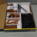 National Geographic Magnetic Marble Run - 150-Piece STEM Building Set for Kids & Adults with Magnetic Track & Trick Pieces & Marbles for Building A Marble Maze, STEM Project