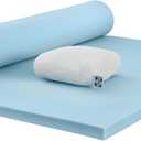 Sealy Dreamlife 2” Gel Memory Foam Queen Mattress Topper with Cooling Cover, SealyComfort Gel Foam, SealyCool Stretch Knit Cover with Corner Straps