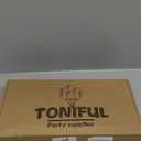 TONIFUL 4 Set Gold Balloon Centerpieces for Table, Balloon Stand Kit for Gold Party Decorations,Birthday Decorations Engagement 50th Anniversary Graduation Decoration 2026 New Years Eve