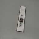 KADES Compatible for Apple Watch Series 10 46mm/42mm Series 9 8 7 45mm/41mm Series 6 5 4 SE 44mm/40mm Series 3 2 1 42mm/38mm, Sparkling Bling Diamond Band with Full Diamonds Case (Silver with Black Pearl Shell)