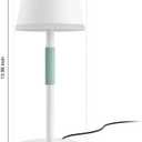 Philips Hue Go Smart Portable Table Lamp, White - White and Color Ambiance LED Color-Changing Light - 1 Pack - Indoor and Outdoor Use - Control with Hue App or Voice Assistant