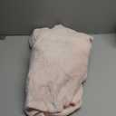 Cathay Home Twin Plush Fur Fitted Sheet - Ultra Soft & Thick Plush Fur - All Season Cozy Warmth - 12" Deep Pocket Fitted Sheet Only (Twin, Blush)