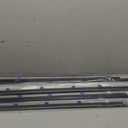 4-Piece Window Weatherstrip Seal Belt Compatible with Honda Civic