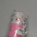 Bolsome 2 Rolls 20 Yards Floral Wired Edge Ribbon Spring Wildflowers Printed Burlap Ribbon for Gift Wrapping Bow Wreath Making for Birthday Wedding Craft Supplies (Pink)