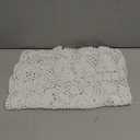 Damanni Rectangular Cotton Handmade Crochet Lace Table Runner Doilies Table Dresser Scarf Dcor,16 Inch by 24 InchWhite