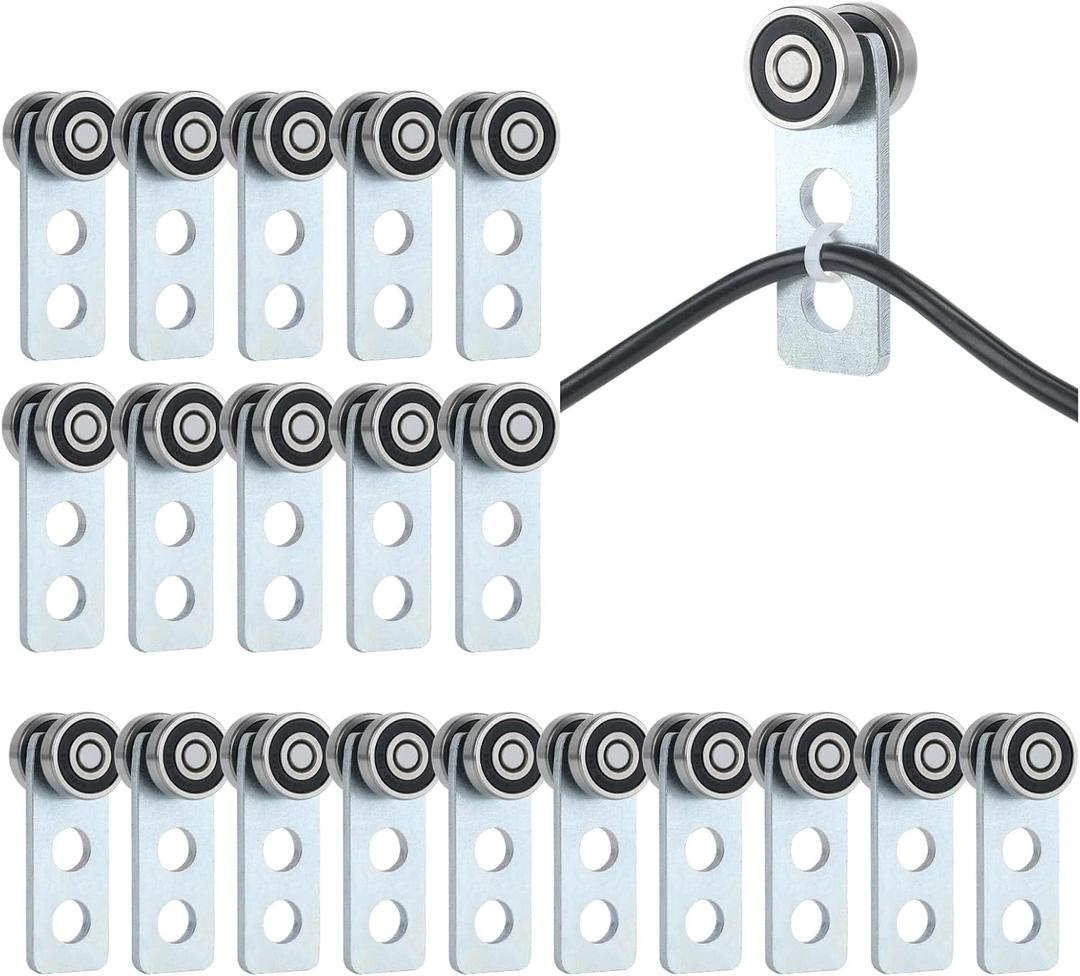 2 Wheel Trolley Assembly Rollers.Two Bearing Trolley Assembly.The top of the Trolley has Room for Set Screws, Allowing the use of a 1-5/8" high Strut Channel