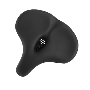 Fucare Electric Bike Upgraded Saddle, Ultra Comfortable Oversized Bike Seat Cushion for Men Women, Soft Extra Wide Bicycle Saddle with Dual Shock Absorbing for Gemini/Libra/Scorpio/Taurus E-Bike