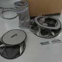 Portable Cat Playpen with Tunnel, 3 in 1 Foldable Puppy Play Pen, Waterproof Bottom, Enclosed 2-Room Separable Pet Tent for Indoor/Outdoor, Multi-Purpose Enclosure Crate Cage for Kitten Dog Rabbit