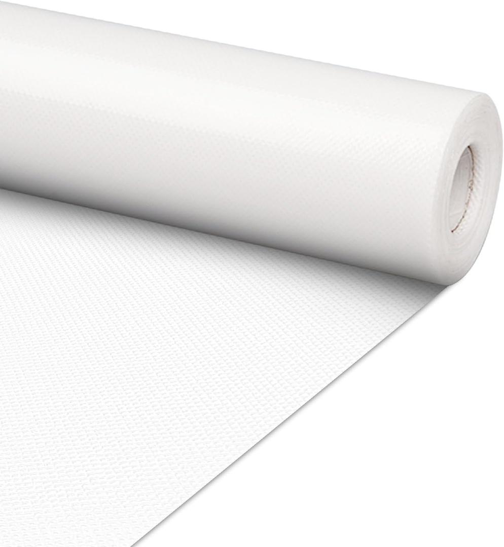 Inkspire White Bulletin Board Paper Roll,14.8FTx18.5IN Large Reusable Waterproof Erasable Classroom Wall Background Backdrop Paper,Fade-Resistant Fabric Wrapping School Decors Teacher Supplies