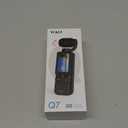 W & O Vlogging Camera with 180 Rotating Lens, Pocket Body Camera with Audio & Video Recording,7-Hour Battery, Handheld POV Cameras with 32GB Card, Easy One-Button Recording for Travel,Daily Life (Black)