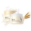 Rice Moisturizing Cream,Korean Face Cream with Rice Ceramide Extract | Lifts & Firms Skin,Nourishes Soothing Deeply,Repairs the Skins Barrier,Anti Aging Face Cream for All Skin Types1.06OZ