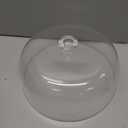 11-inch Plastic Acrylic Cake Dome Cover, Suitable for Cake Stand Plates Transparent Cake Cover(Transparent Handle)