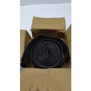 16.5FT 0.19" P-Bulb EPDM Rubber Garage Door Bottom Seal  Weather Stripping for Single-Channel Doors, Black