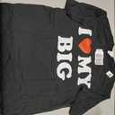I Heart My Big Funny Matching Little Big Sorority T-Shirt Men's, L