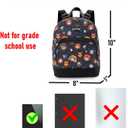Harry Potter Mini Backpack - 10" Exclusive Woven Small Backpack with Front Pocket | Adjusts to Fit Adults, Teens, Kids