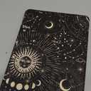 Kidcube for Samsung Galaxy Tab A9 Plus Case 11 Inch for Women Girls Cute Folio Cover with Pencil Holder Sun Moon Star Design Fashion Rotating Stand Teen for Tab A9+ Plus Tablet Case SM-X210/X216/X218