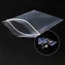 Mini Plastic Bags, 1000pcs 2"x3" Transparent Small Zipper Bags for Jewelry Supplies, Beads, Screws, Vitamin