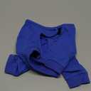 Queenmore Dog Surgery Recovery Sleeve Front Legs, Breathable Dog Recovery Sleeve, Elbow Protector Pet Cone Alternative After Surgery, Blue, M