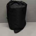 110L/140L Expandable Soft-Sided Foldable Duffle Bag with 2 Rubber Wheels,Packable 32” Rolling Carry-On with Multi-Pockets & Compartments,Black Orange