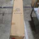 Zinus 14 Inch Queen Green Tea Memory Foam Mattress, Fiberglass Free, Medium Firm Feel, Zoned Pressure Relief, Certified Safe Foams & Fabric, Mattress in A Box (White)