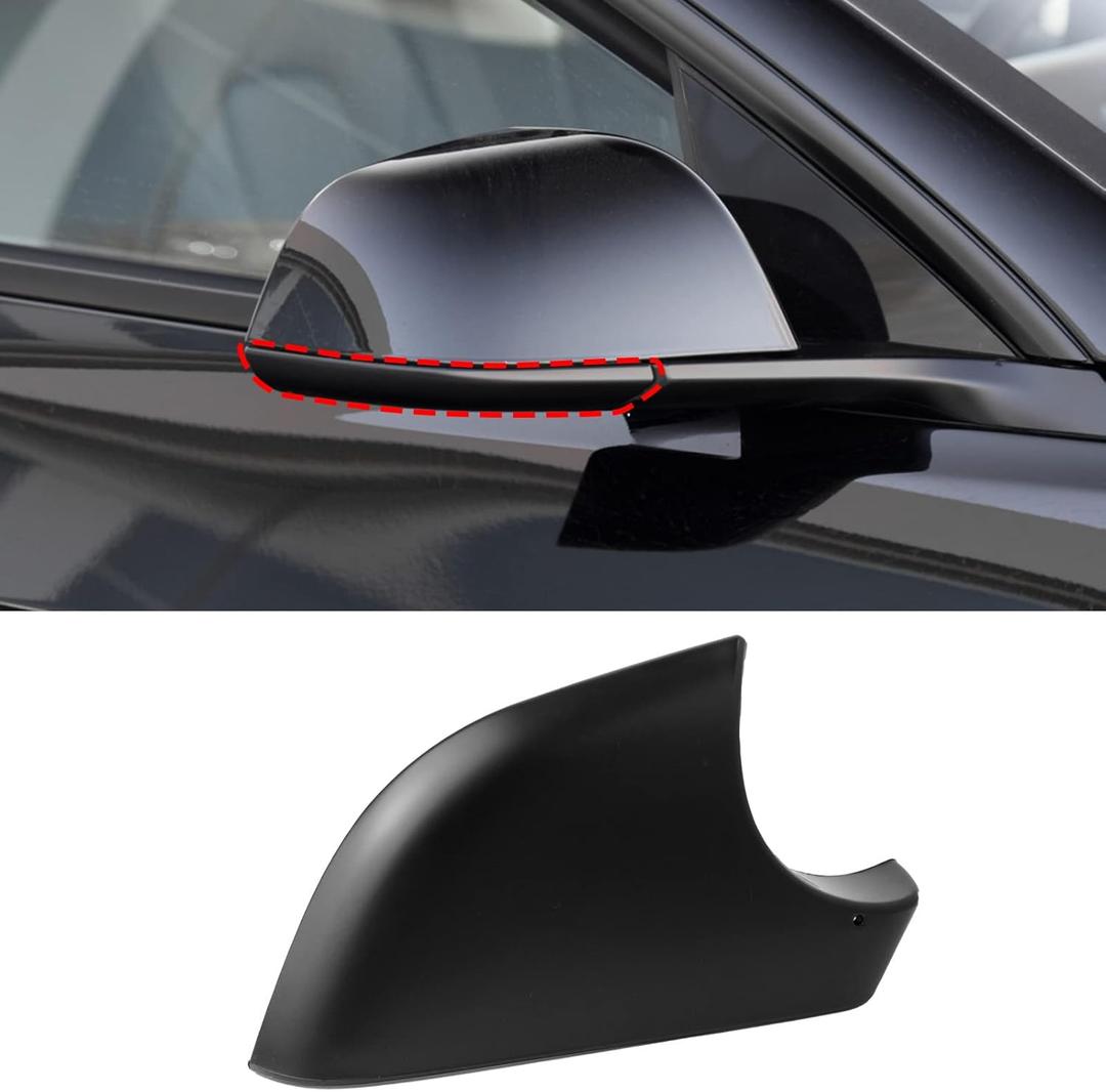 Jaronx Compatible With Tesla Model 3 Mirror Bottom Cover 2017-2025, Right Passenger Side Rearview Mirror Lower Base Cover Bottom Trim Replacement For Tesla Model 3 Accessories(Right)