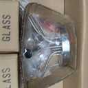 Semi Flush Mount Ceiling Light Fixture, 18" Brushed Nickel Ceiling Light, 8.25 inches x 18.75 inches