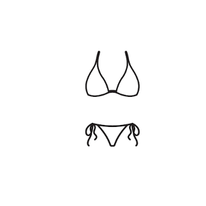 WDIRARA Women's 2 Piece Metallic Swimsuits Halter Triangle String Bikini Set Large