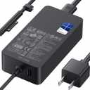 Microsoft Surface Pro Charger for 65W Windows Surface Charger 11,10,9,8,7+,7,6,5,4,3,X.Surface Laptop 6,5,4,3,2,1, Surface Go 3,2,1, Tablet, Surface Book 3,2,1, Support 44W, 36W,LED. 10FT